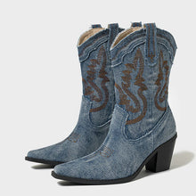 Load image into Gallery viewer, Estelle Denim Boot