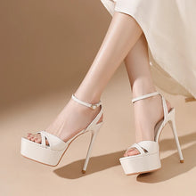 Load image into Gallery viewer, Florence Leather Platform