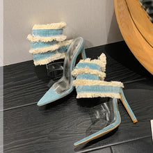 Load image into Gallery viewer, Jane Denim Heel