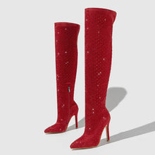 Load image into Gallery viewer, Winnie Rhinestone Boot