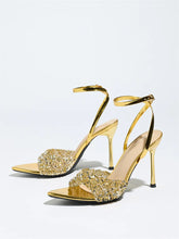 Load image into Gallery viewer, Ottilie Sequined Heel