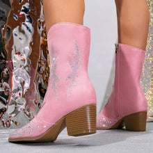 Load image into Gallery viewer, Caroline Rhinestone Boot