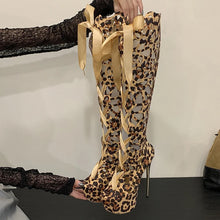 Load image into Gallery viewer, Sophia Leopard Platform