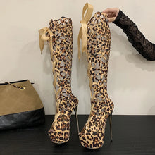 Load image into Gallery viewer, Sophia Leopard Platform
