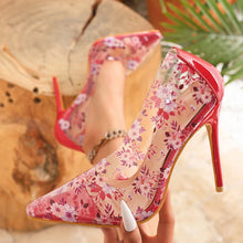 Load image into Gallery viewer, Diana Floral Heel