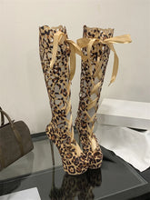 Load image into Gallery viewer, Sophia Leopard Platform