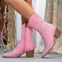 Load image into Gallery viewer, Caroline Rhinestone Boot