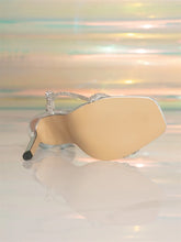 Load image into Gallery viewer, Lola Silver Heel