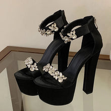 Load image into Gallery viewer, Ophelia Black Platform