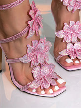 Load image into Gallery viewer, Genevieve Floral Heel