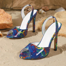 Load image into Gallery viewer, Eleanor Graffiti Heel