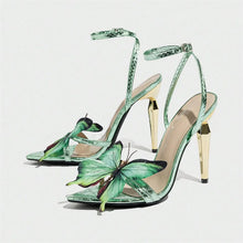 Load image into Gallery viewer, Aurora Butterfly Heel