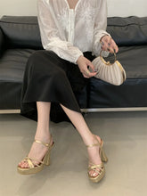 Load image into Gallery viewer, Esme Rhinestone Platform