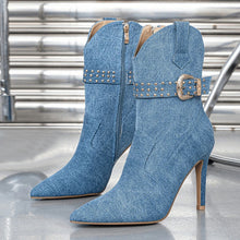 Load image into Gallery viewer, Gemma Denim Boot