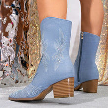 Load image into Gallery viewer, Caroline Rhinestone Boot
