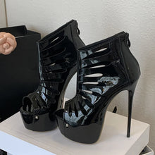 Load image into Gallery viewer, Delphine Leather Platform
