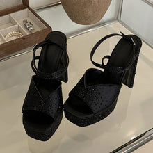 Load image into Gallery viewer, Ivy Rhinestone Platform
