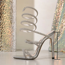 Load image into Gallery viewer, Athena Wrap Heel
