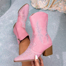 Load image into Gallery viewer, Caroline Rhinestone Boot
