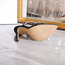 Load image into Gallery viewer, Astrid Rhinestone Heel
