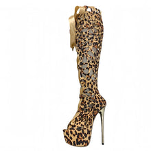 Load image into Gallery viewer, Sophia Leopard Platform
