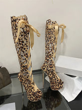 Load image into Gallery viewer, Sophia Leopard Platform

