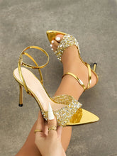 Load image into Gallery viewer, Ottilie Sequined Heel
