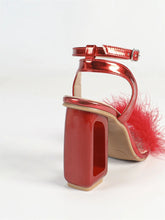 Load image into Gallery viewer, Margot Furry Heel
