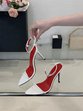 Load image into Gallery viewer, Iris Leather Heel

