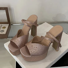 Load image into Gallery viewer, Ivy Rhinestone Platform

