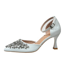 Load image into Gallery viewer, Georgia Rhinestone Heel
