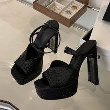 Load image into Gallery viewer, Ivy Rhinestone Platform
