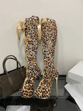 Load image into Gallery viewer, Sophia Leopard Platform
