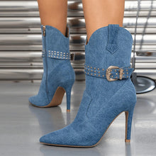 Load image into Gallery viewer, Gemma Denim Boot
