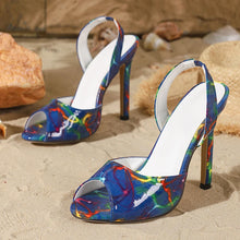 Load image into Gallery viewer, Eleanor Graffiti Heel
