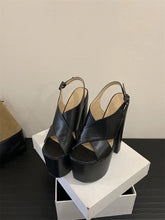 Load image into Gallery viewer, Beatrice Black Platform
