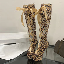 Load image into Gallery viewer, Sophia Leopard Platform
