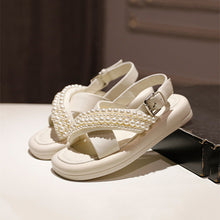 Load image into Gallery viewer, Aleia Beaded Slides
